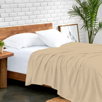 Bettlaken 240 × 260 CM Beige