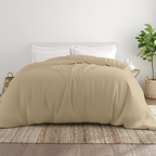 Bettbezug 240x220 CM Bliss Solid Satin beige
