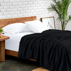 bettlaken 270 × 290 CM schwarz