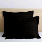 kissenbezug 50x50 CM Streifen schwarz