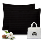 kissenbezug 40x40 CM Streifen schwarz