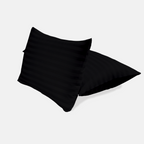 Kissenbezug 80x80 CM Streifen Schwarz