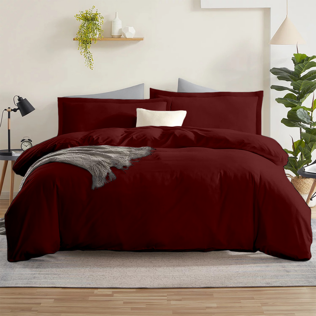 Burgund Bettwäsche  220x240