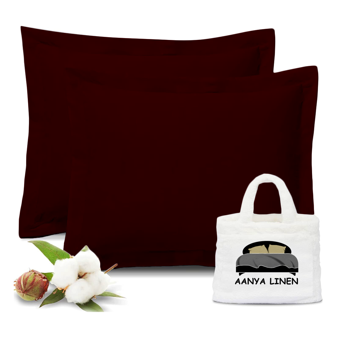 kissenbezug 50x50 burgund