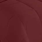 Bettdecke 120x200 CM burgund  3-teiliges Set 