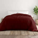 Bettbezug 200x200 CM Bequemer Satin burgund