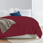 Bettbezug 240x220 CM Bliss Solid Satin burgund