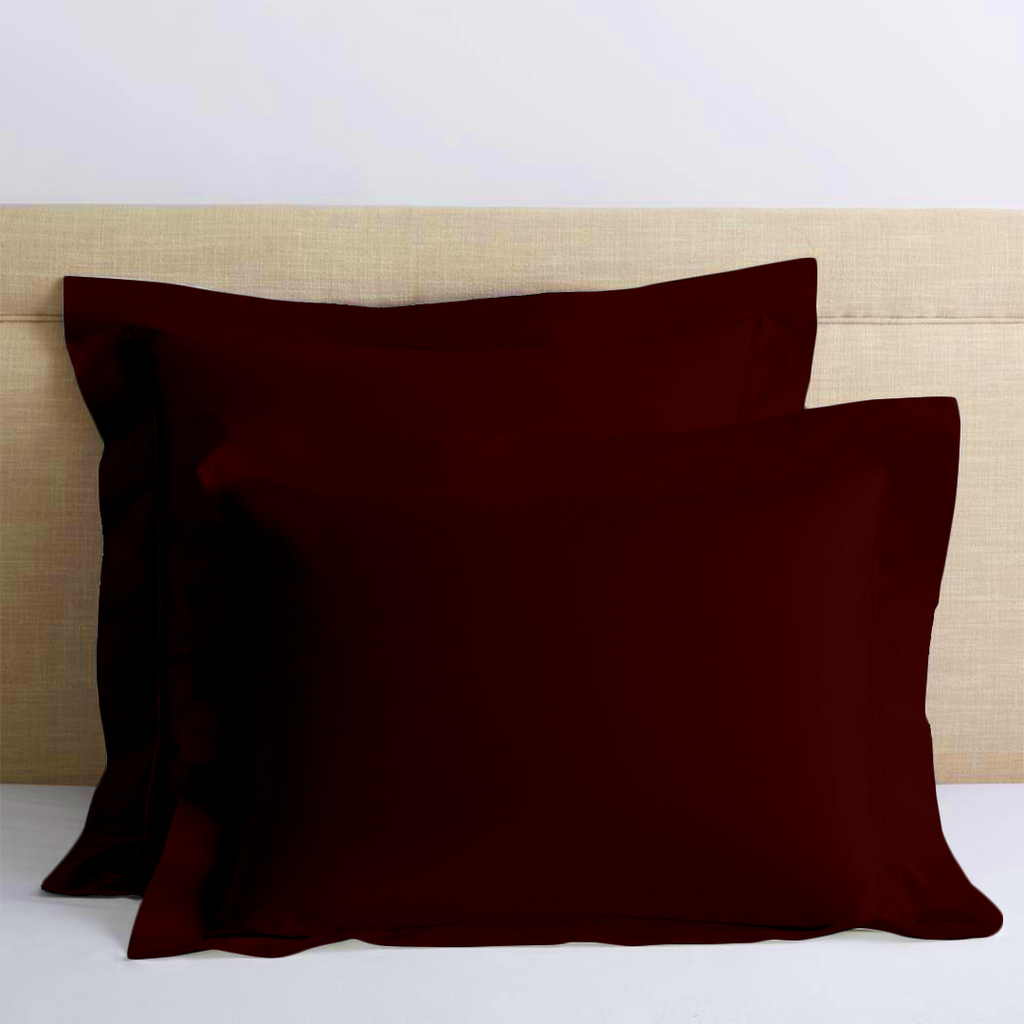 Kissenbezug 50x50 CM 300 TC burgund