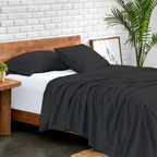 Flachbettblatt Set 240 x 275 CM Schokolade 