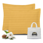 kissenbezug 40x40 CM Streifen gold