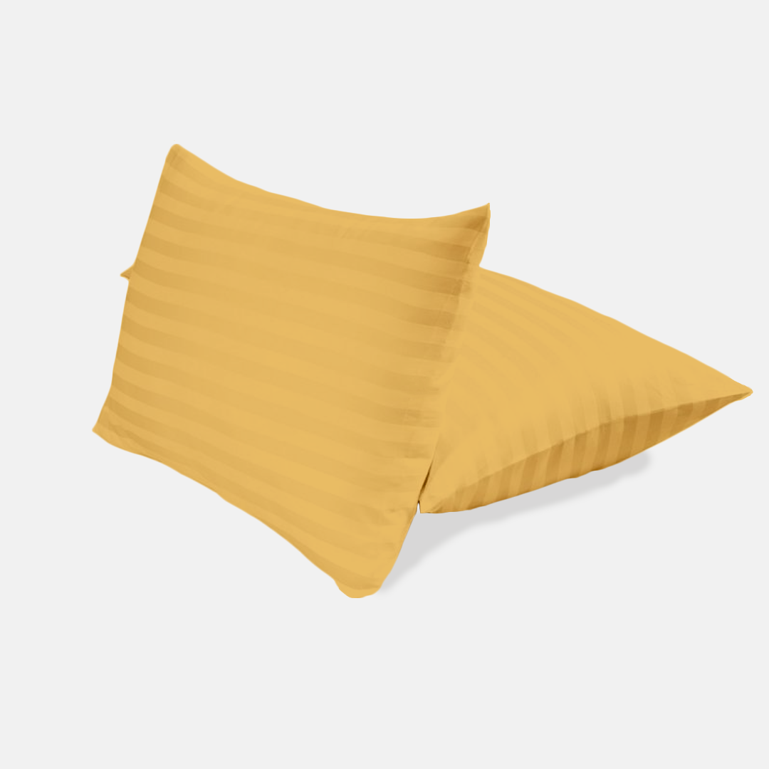 Kissenbezug 80x80 CM Streifen gold
