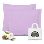 kissenbezug 80x80 CM 300 TC Hellviolett