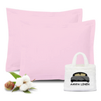 Kissenbezug 50x50 CM 300 TC Rosa