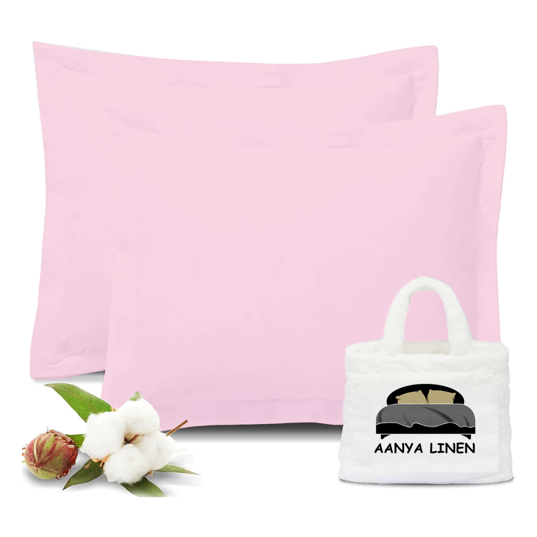 kissenbezug 80x80 CM 300 TC Rosa
