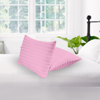 Kissenbezug 40x80 CM Streifen Rosa