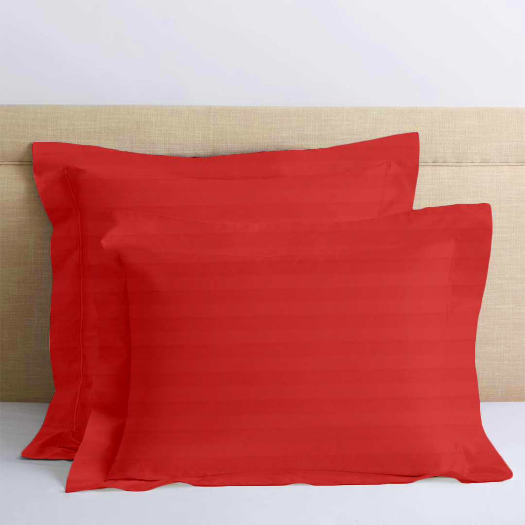 kissenbezug 40x40 CM Streifen Rot