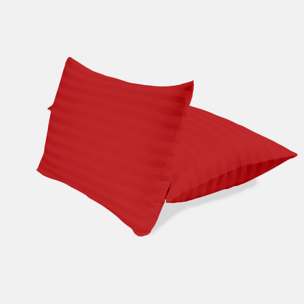 Kissenbezug 40x80 CM Streifen Rot