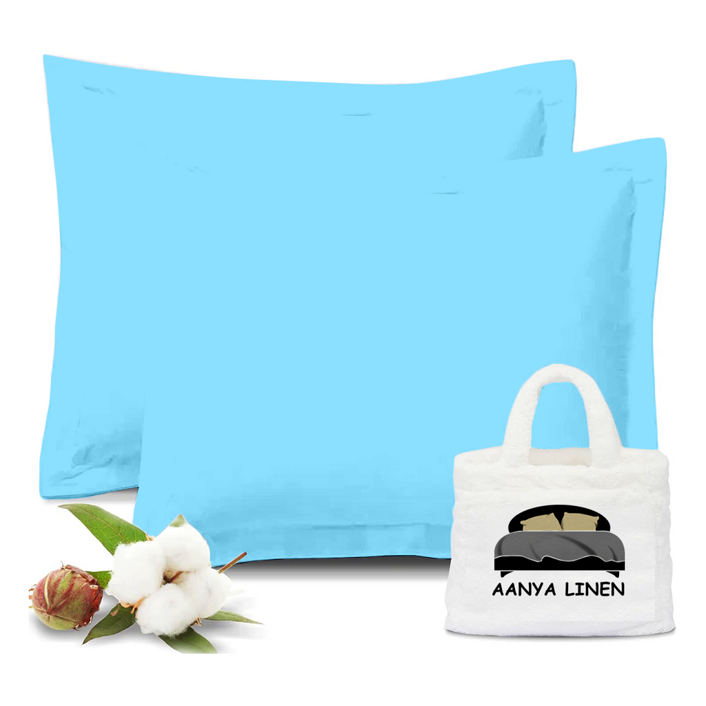 kissenbezug 50x50 hellblau