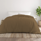 Bettbezug 200x200 CM Bequemer Satin taupe