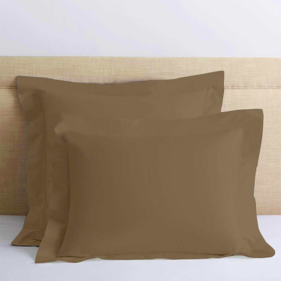 kissenbezug 80x80 CM 300 TC taupe