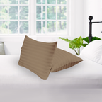Kissenbezug 40x80 CM Streifen taupe