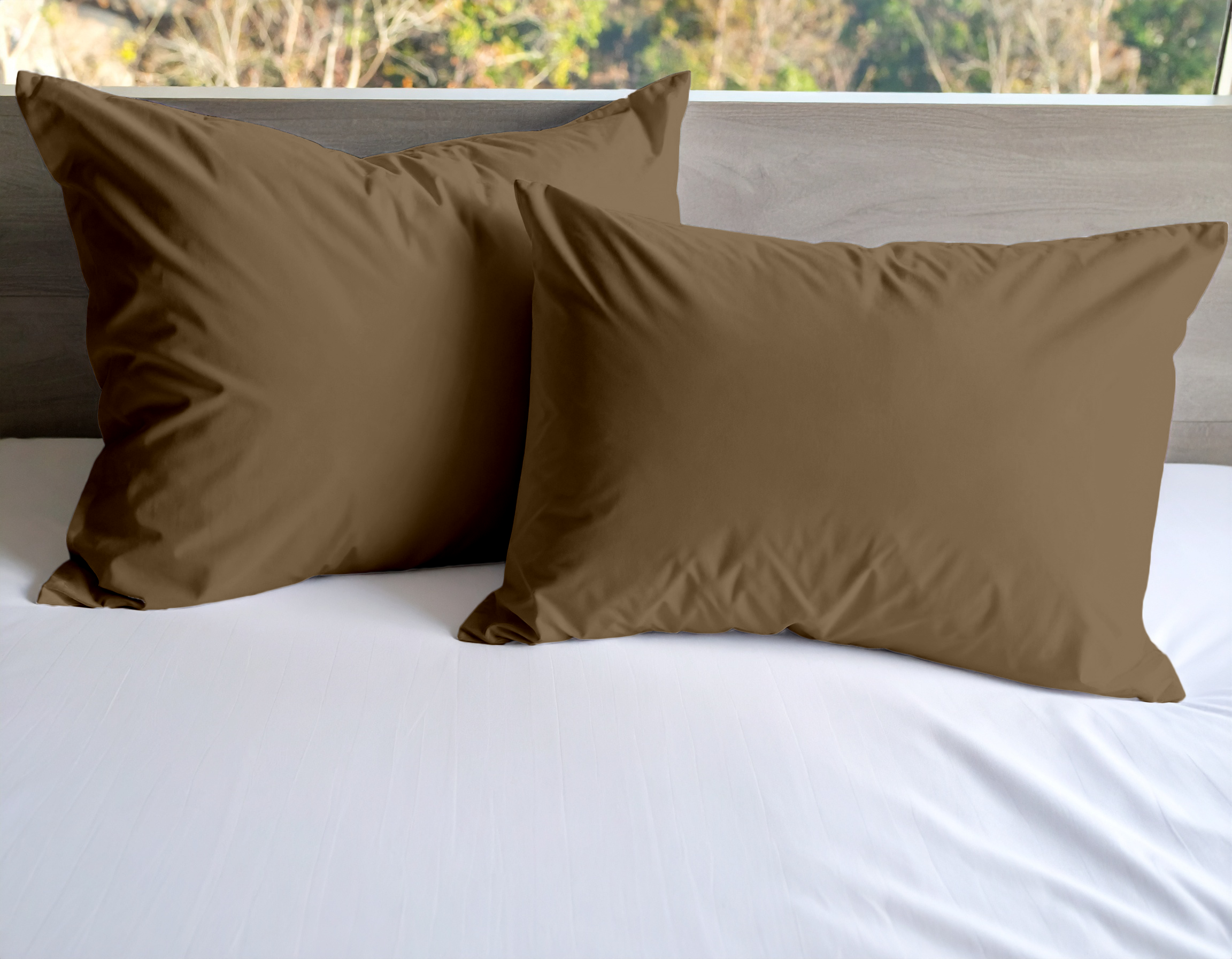 kissenbezug 40x80 CM 300 TC taupe