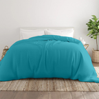 Bettbezug 200x200 CM Bequemer Satin Türkis