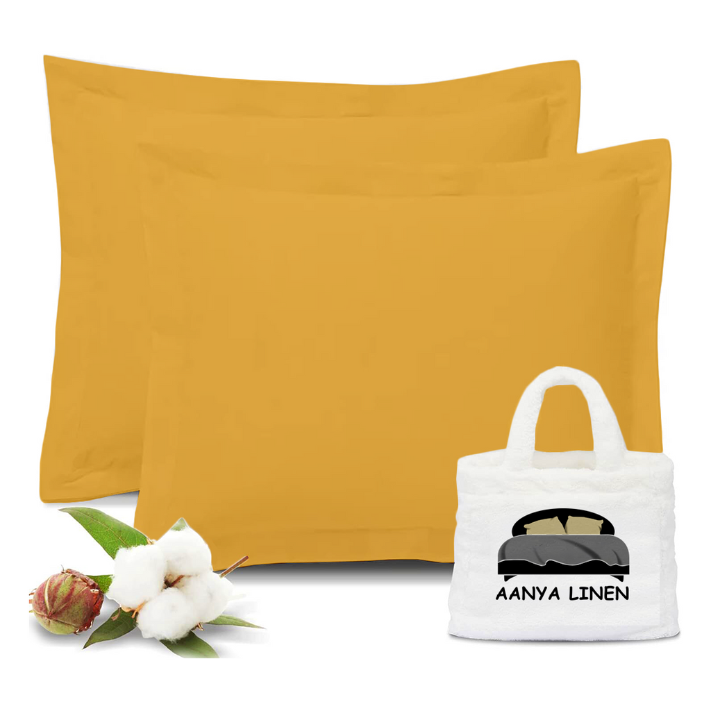 kissenbezug 80x80 CM 300 TC gold