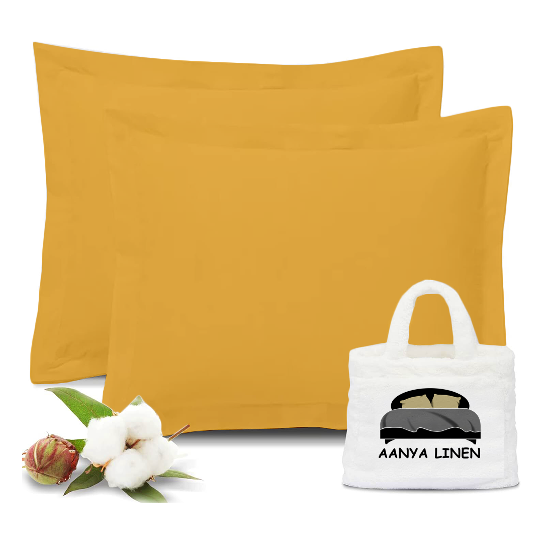 kissenbezug 80x80 CM 300 TC gold